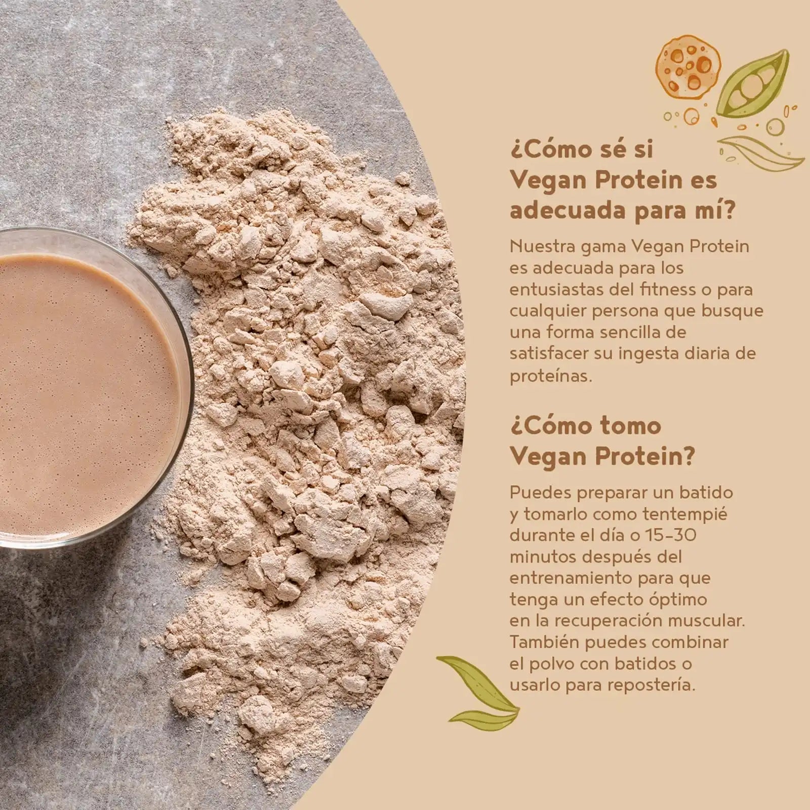 A+ Two - Vegan Protein - Sabor a Galleta