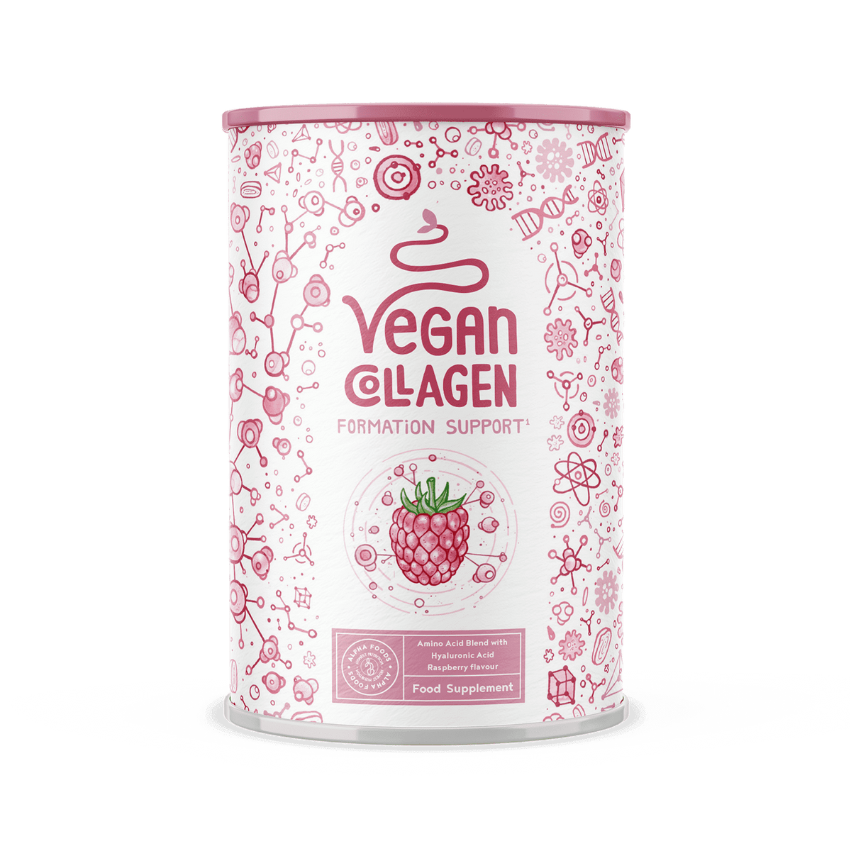 Vegan Collagen Formation Support - Sabor a frambuesa