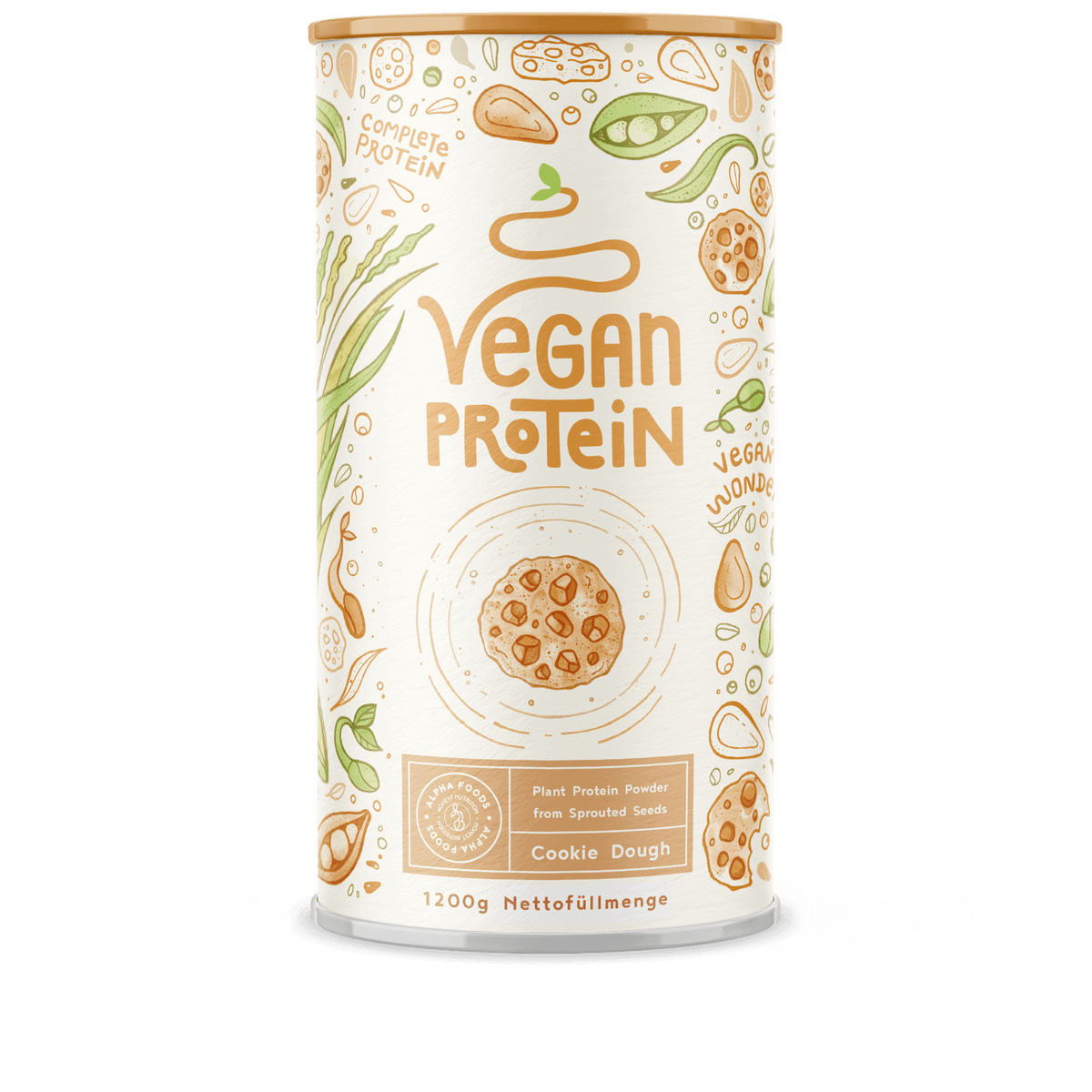 Vegan Protein - Sabor a Galleta 1.2kg