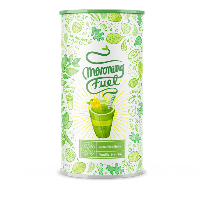 Morning Fuel - Breakfast Smoothie - Sabor a Matcha y Vainilla
