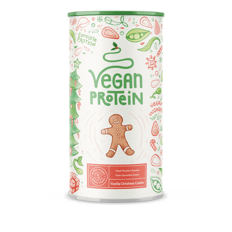 Vegan Protein - Sabor a Galleta Navideña