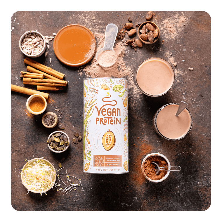 Vegan Protein - Sabor a Chocolate 600g