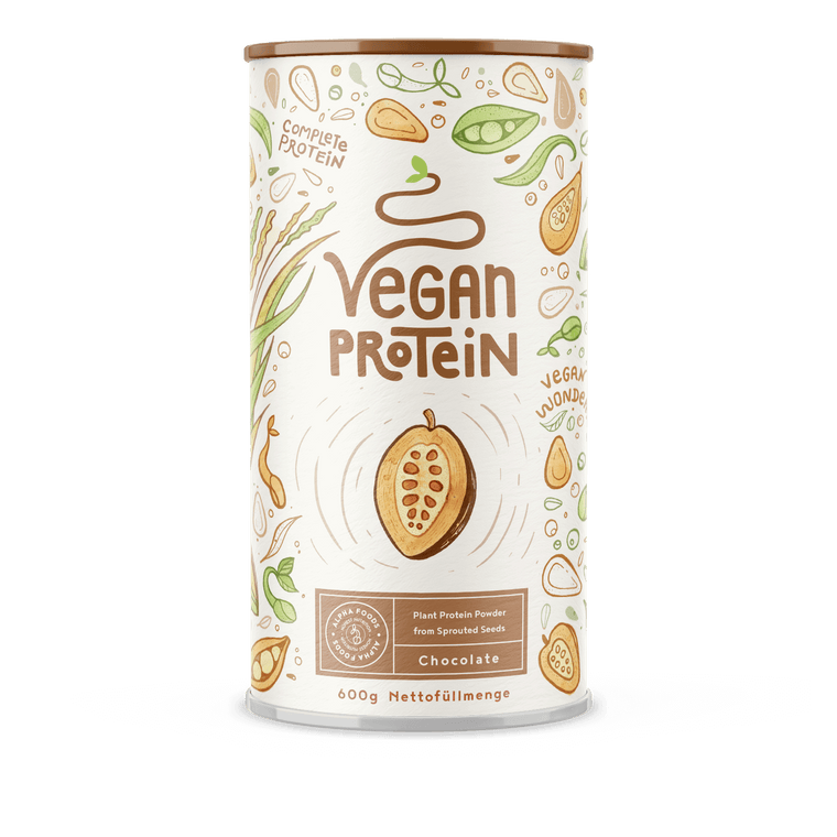 Vegan Protein - Sabor a Chocolate 600g