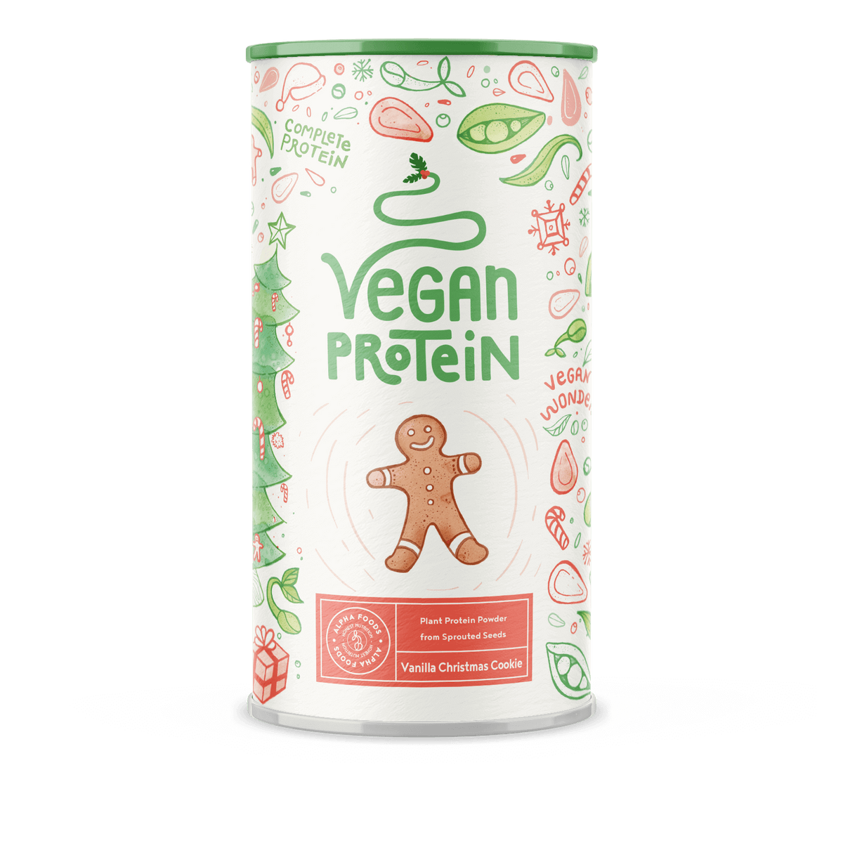 Vegan Protein - Sabor a Galleta Navideña