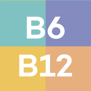 <p>Vitamina B6 y B12